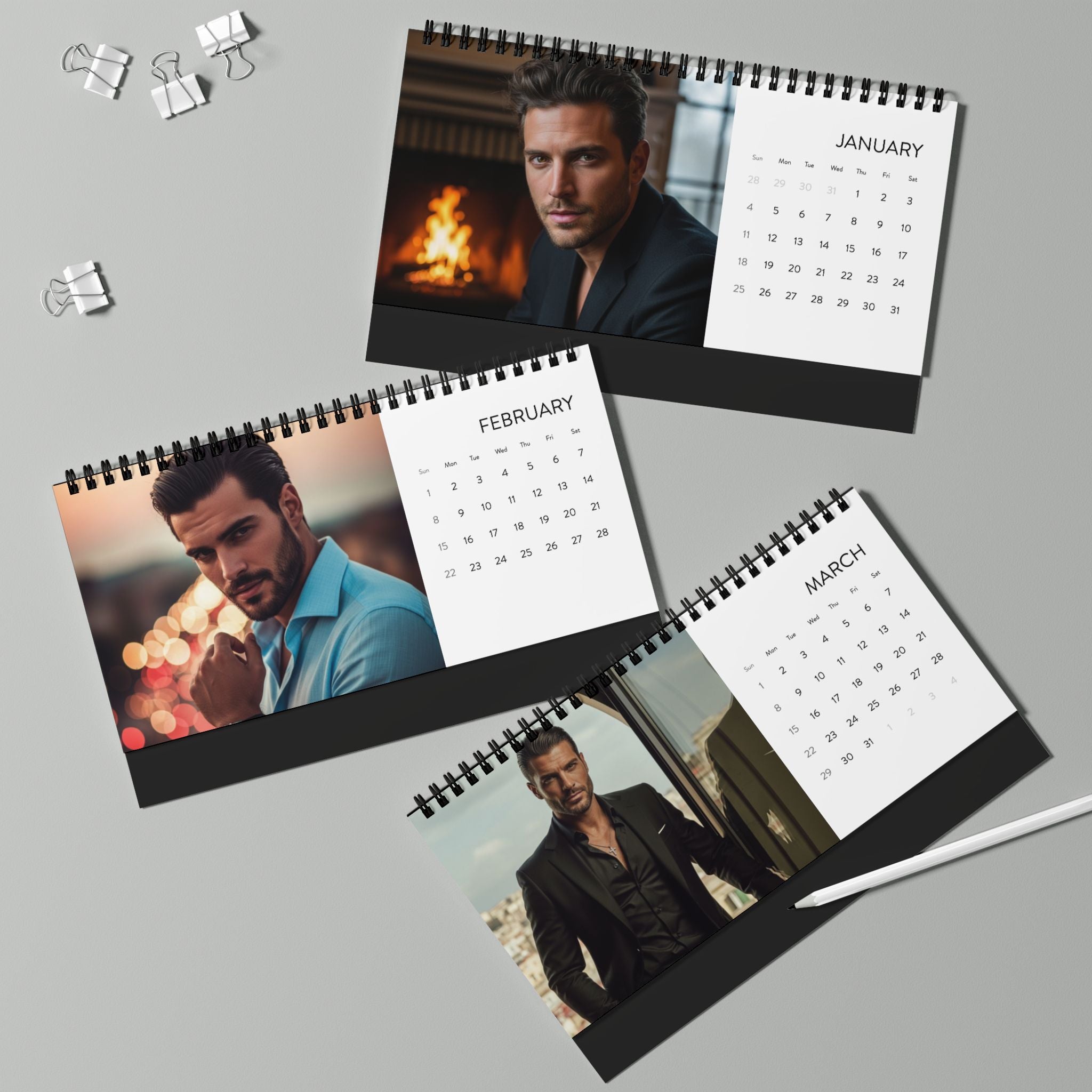 The Mafia Boss 2026 Calendar — 12 Months, 12 Dons