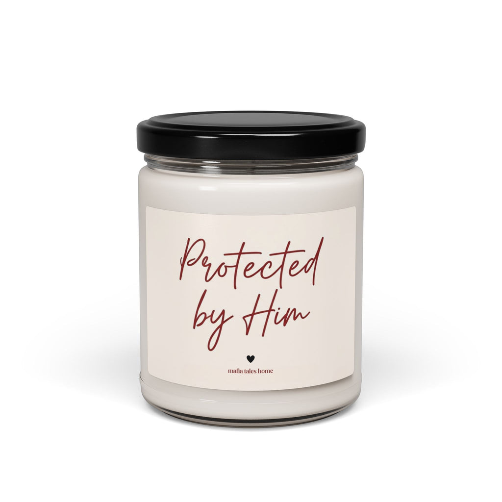 Candle “Protected by Him”