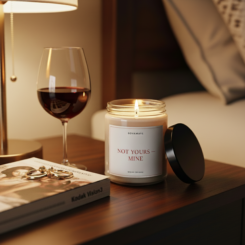 Candle “Not Yours — Mine''