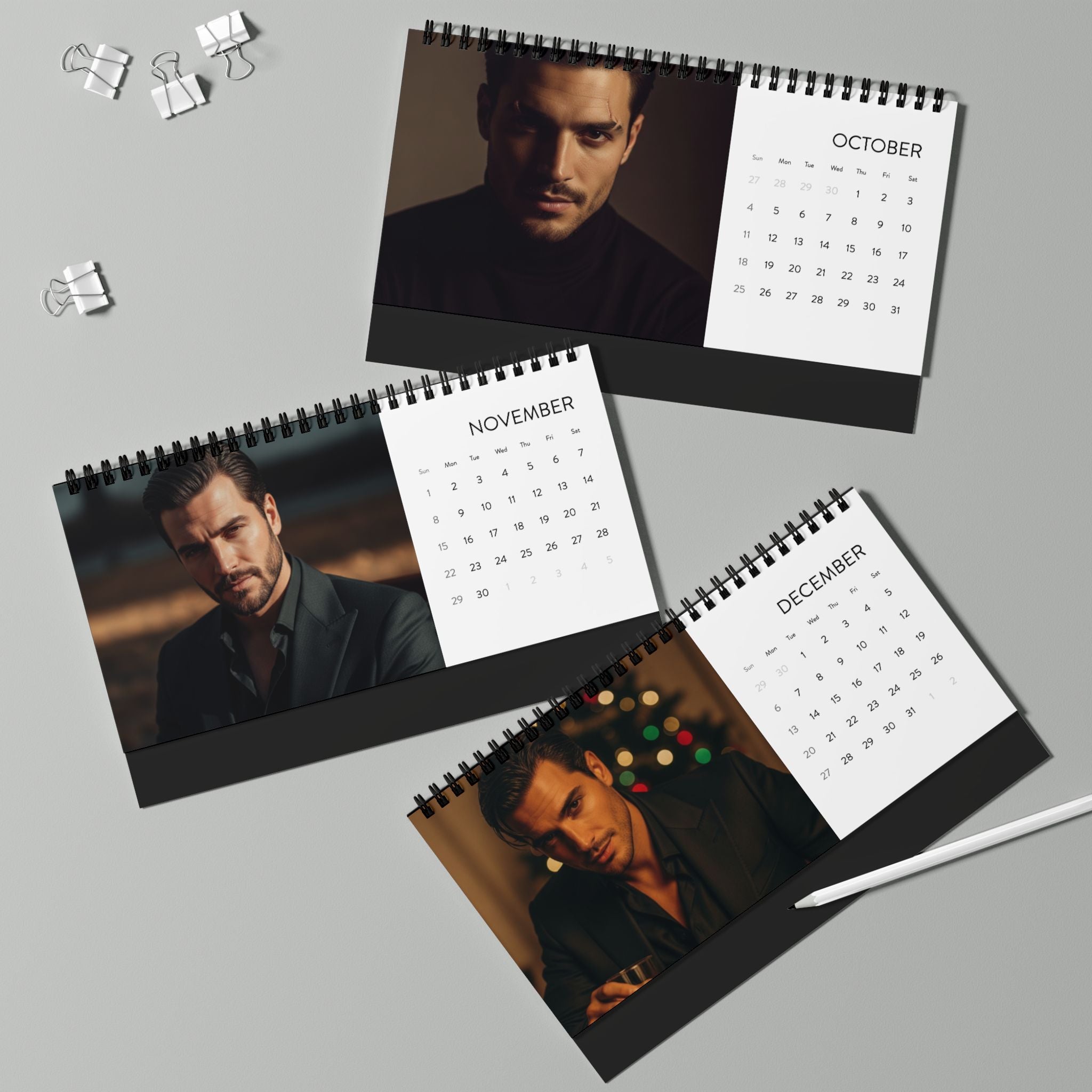 The Mafia Boss 2026 Calendar — 12 Months, 12 Dons